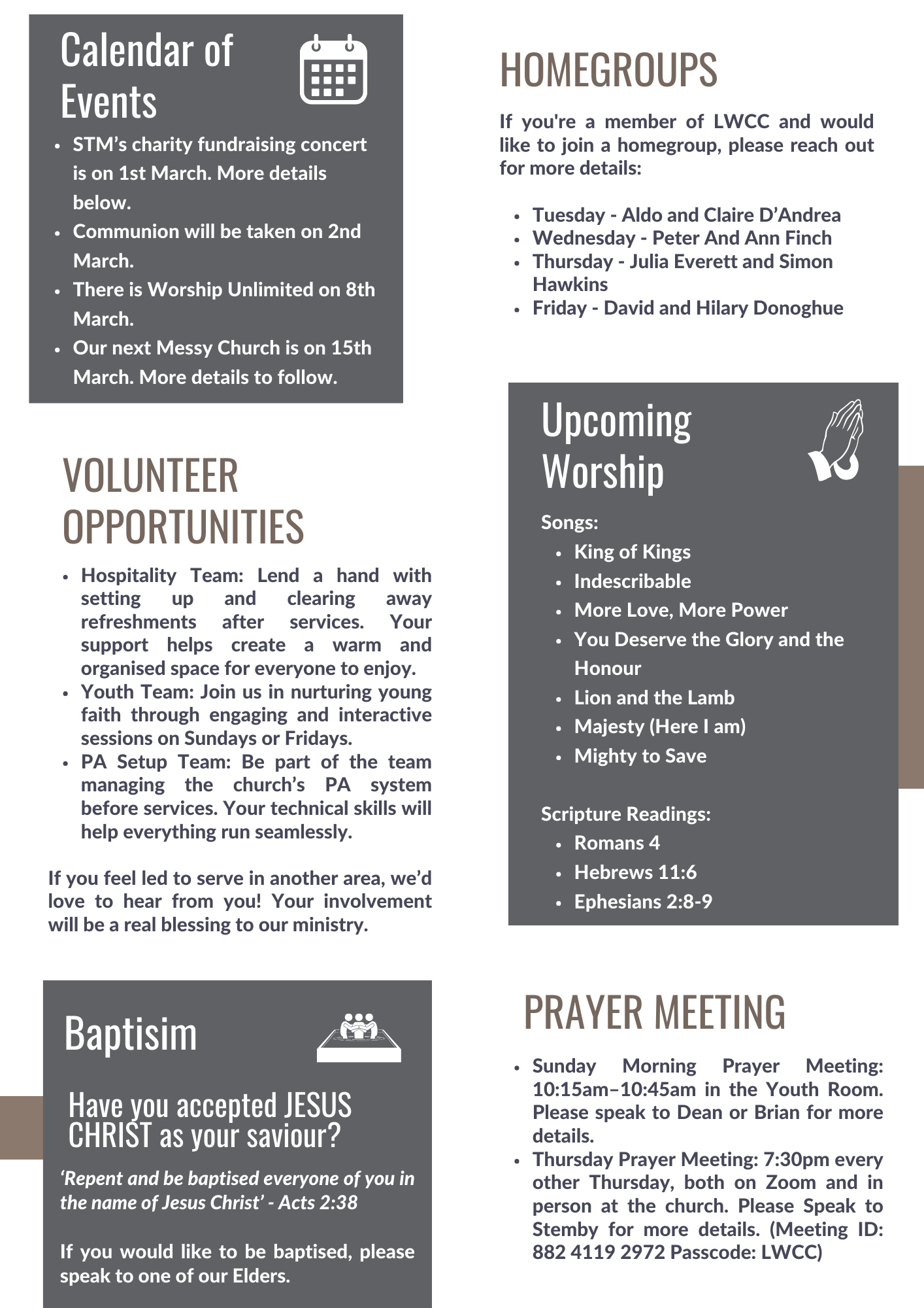 Faith Newsletter 2